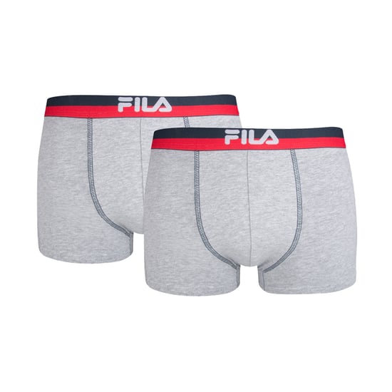 Fila Boxer Shorts Urban 2-Pack Logo Waistband Cotton - Image 1