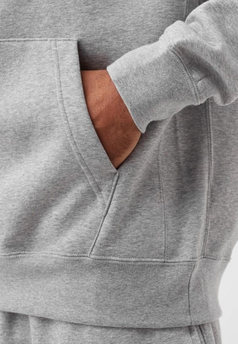 Sudadera con capucha de tejido polar en gris Sportswear para hombre Nike - Image 4