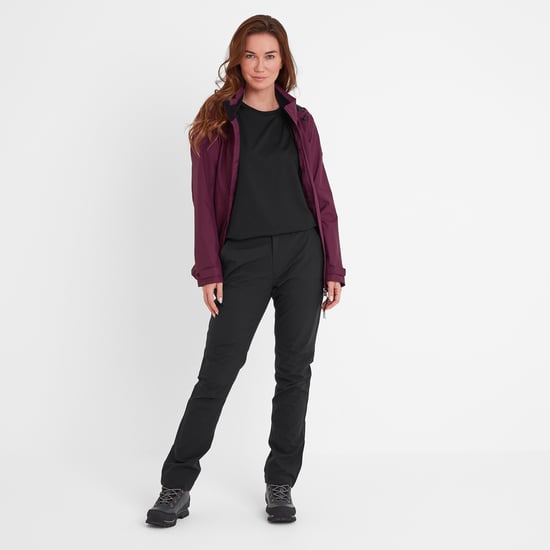 Silsden Womens Waterproof Trousers Black - Image 3