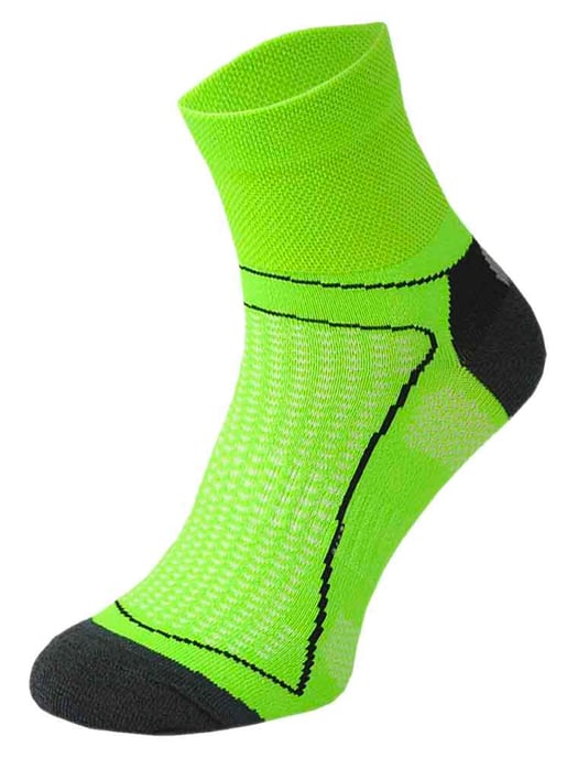 COMODO - Calcetines Ciclismo Neon Alta Visibilidad para Bicicleta | Hombre y Mujer | Calcetines Tobilleros Luminosos para Verano - Image 1