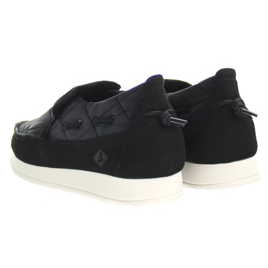 Sperry Moc-Sider Nylon Mens Black Shoes