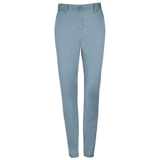 SOLS Womens/Ladies Jared Stretch Suit Trousers (Creamy Dark Blue) - Image 1