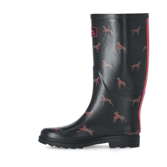 Trespass Womens/Ladies Samira Wellington Boots (Dog Print)