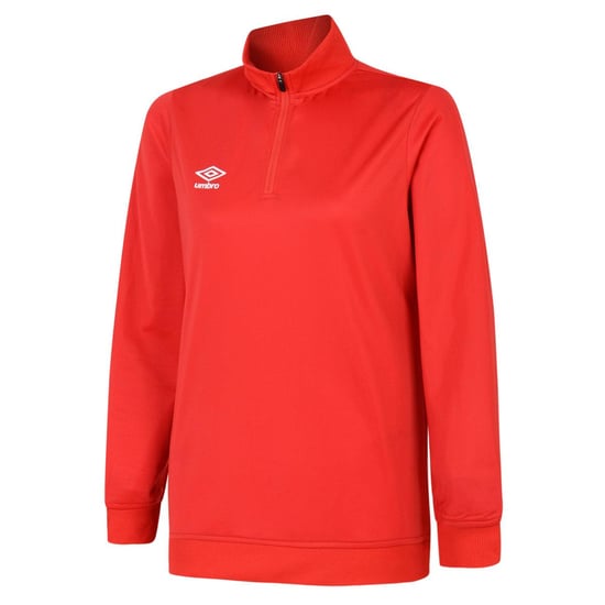 Umbro Womens/Ladies Club Essential Half Zip Sweatshirt (Vermillion)