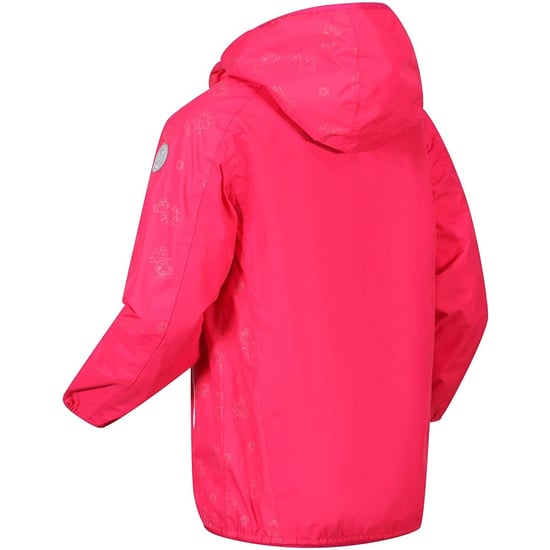 Regatta Childrens/Kids Waterproof Jacket (Bright Blush) - Image 5