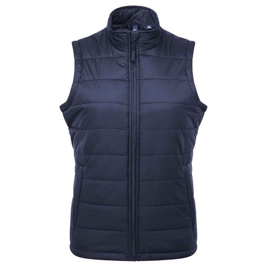 Premier Womens/Ladies Recyclight Padded Gilet (Navy) - Image 1