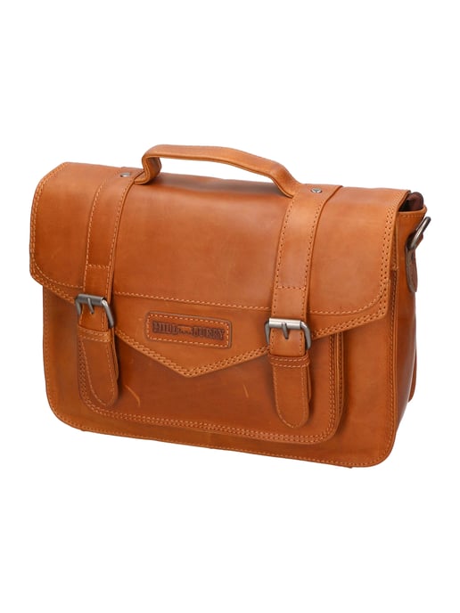 Hill Burry Briefcase men COGNAC