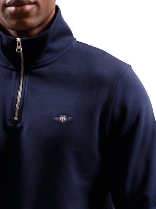 Gant | Sudadera con media cremallera Shield para hombre - Image 3