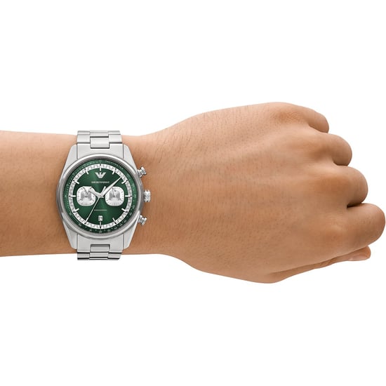 Emporio Armani Racer Men's Silver Watch AR11637 - Image 4