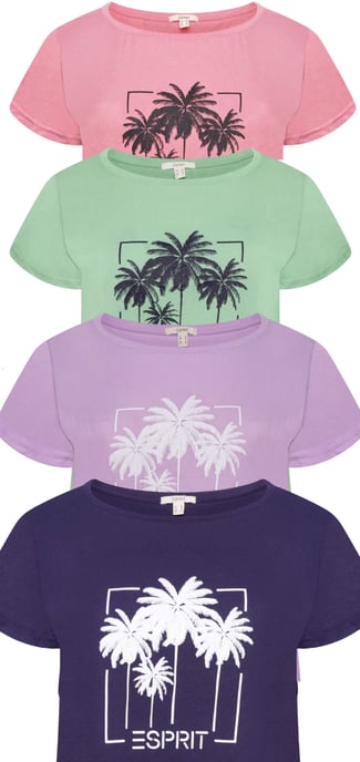 Esprit Ladies T-Shirt Pack of 4