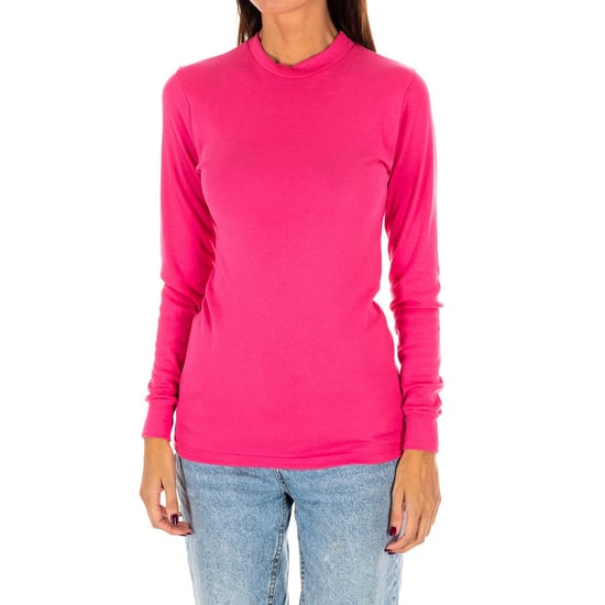 Long-sleeved T-shirt with half-high collar 1625-M women
