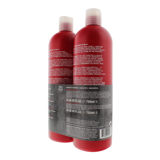 Tigi Bed Head Rehab For Her Resurrection Shampoo & Conditioner 750ml Duo Pack