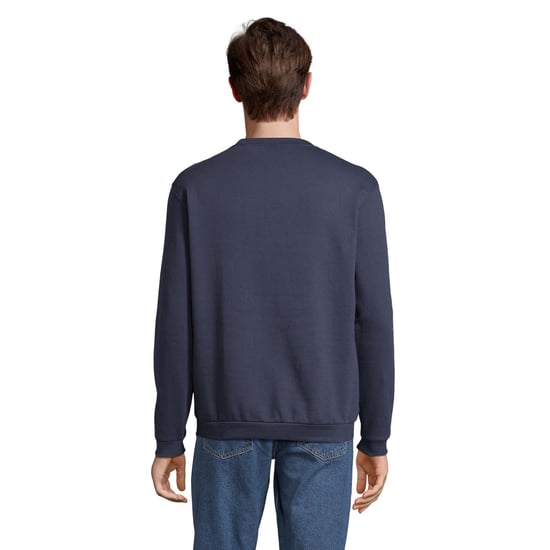 SOLS Mens Spider Round Neck Sweatshirt (French Navy) - Image 2