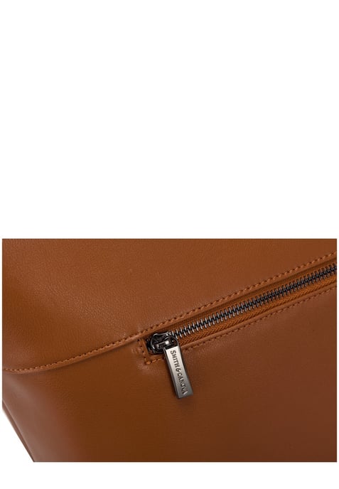 Smooth Leather E/W Tote / Shoulder Bag