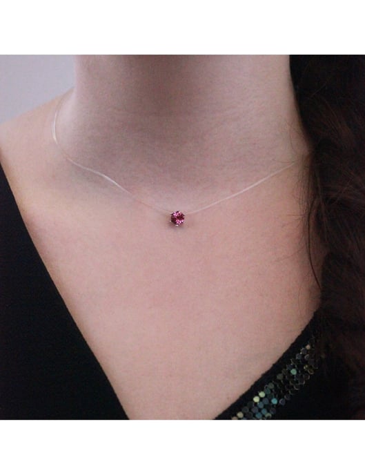 Colgantes Invisibles - Plata y Rosa - Image 2