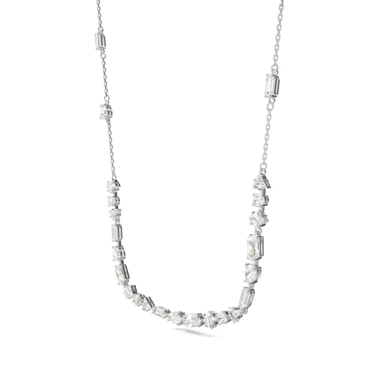 Swarovski 'Mesmera' Women's Base Metal Set: Bracelet + Earrings + Necklace - Silver 5665877 - Image 5