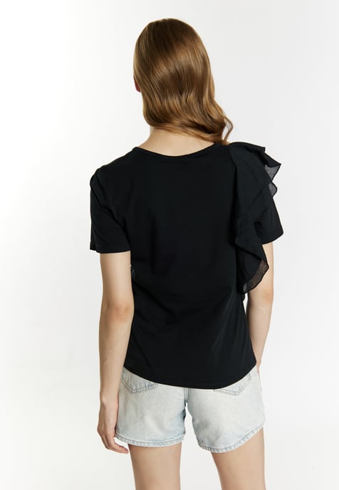 Dreimaster T-Shirt women black - Image 4