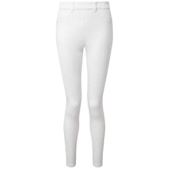 Asquith & Fox Womens/Ladies Classic Fit Jeggings (White) - Image 1