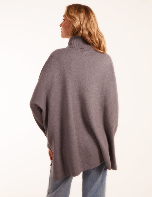 High Neck Boxy Jumper