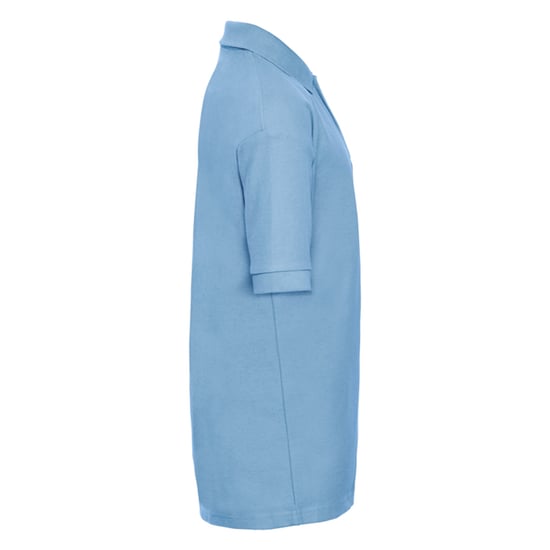 Russell Childrens/Kids Classic Polycotton Polo Shirt (Sky) - Image 3