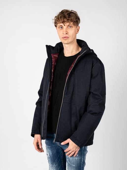 Chaqueta Geox Kaven Hombre Azul - Image 3