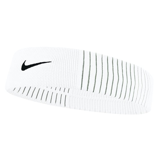 Nike Unisex Adult Reveal Dri-FIT Headband (White/Black) - Image 1