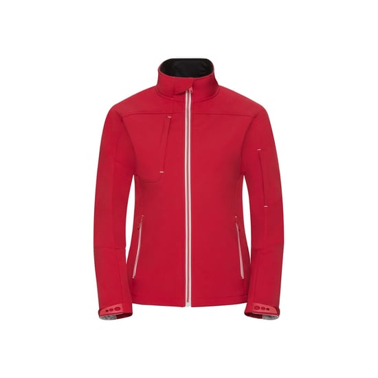 Russell Womens/Ladies Bionic Soft Shell Jacket (Classic Red) - Image 1