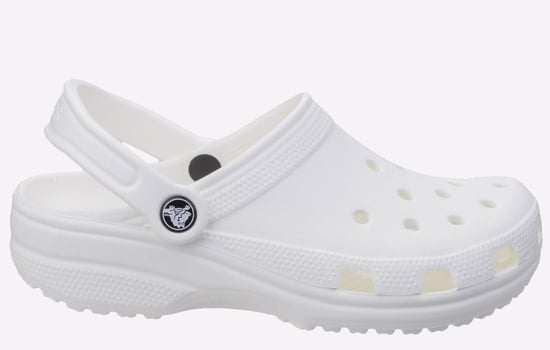 Zuecos de mujer Crocs en blanco - Image 1