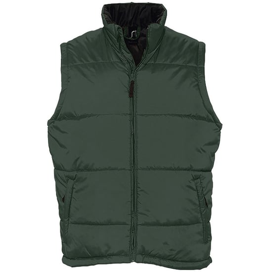 SOLS Warm Unisex Padded Bodywarmer Jacket (Forest Green) - Image 1