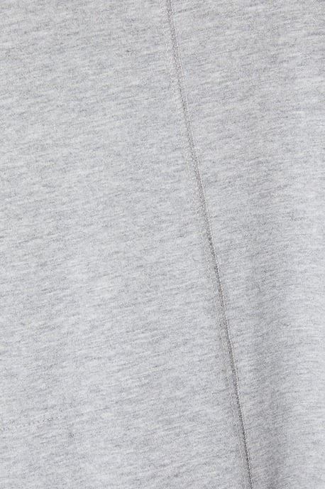 Petite Stripe Trapeze Midi T- Shirt Dress