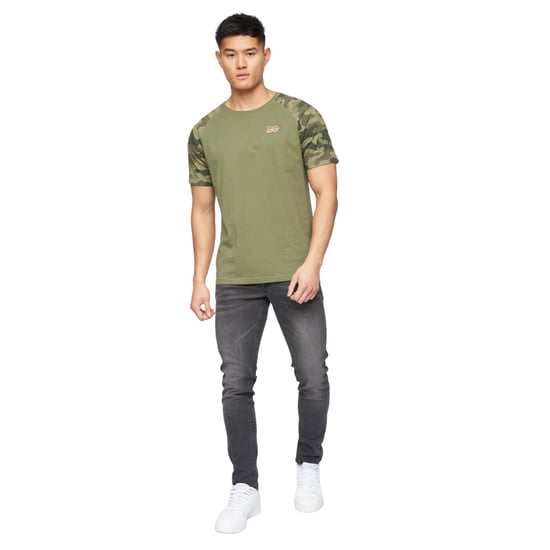 Crosshatch Mens Buraca Slim Jeans (Charcoal Wash) - Image 3