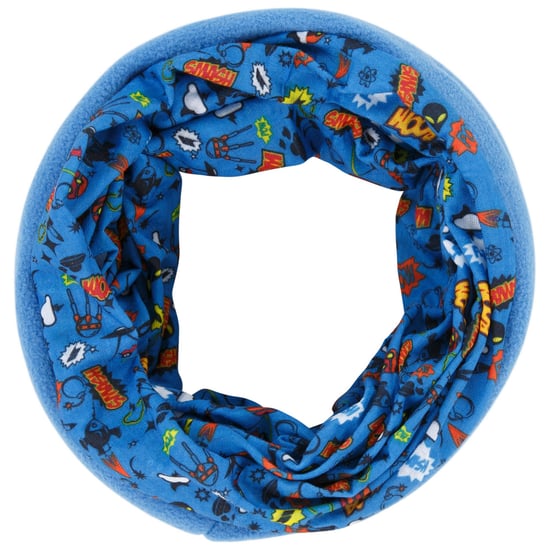 Trespass Childrens/Kids Callaghan Neckwarmer (Cosmic Blue Print) - Image 2