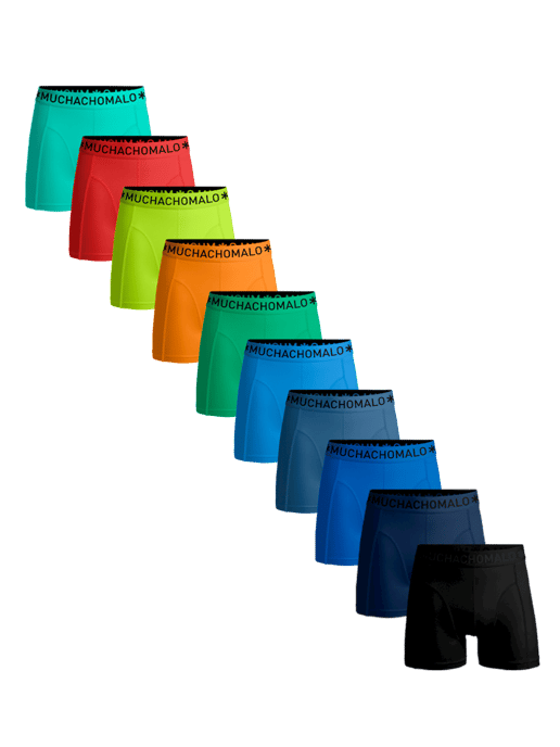Muchachomalo Men's Boxer Shorts - 10 Pack - Men's Underpants