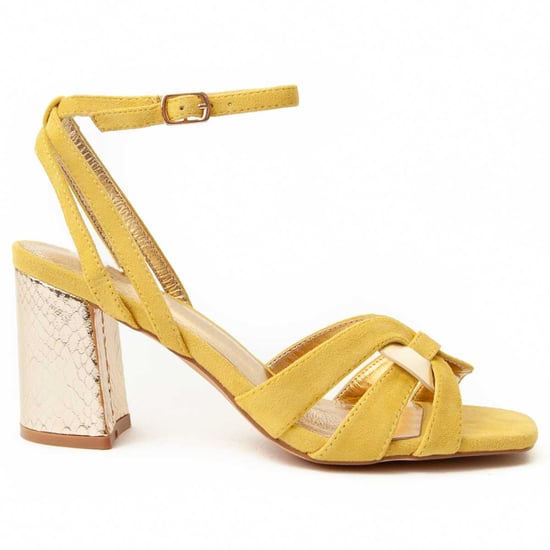 Sandalía de Tacón Montevita Sanndal26 Amarillo - Image 1