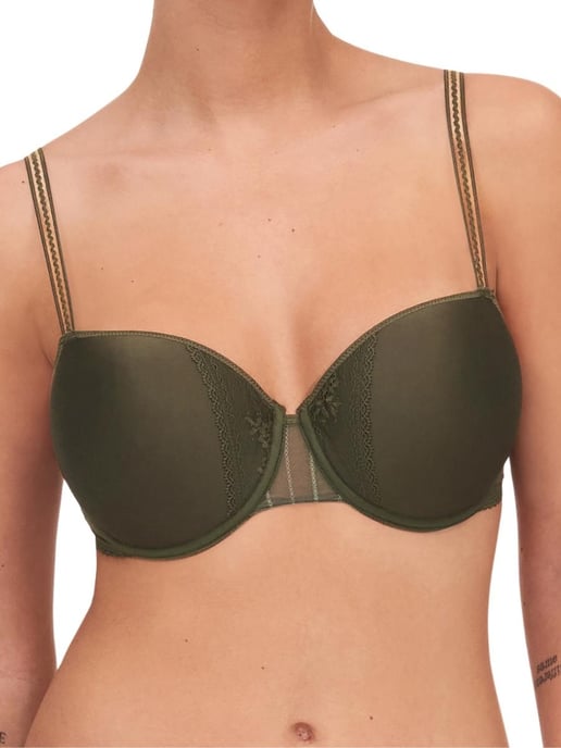 Maddie Half Cup Bra - Green