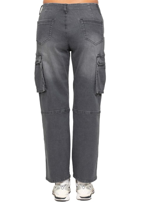 Enzo | Vaqueros cargo de pierna recta para mujer - Image 2