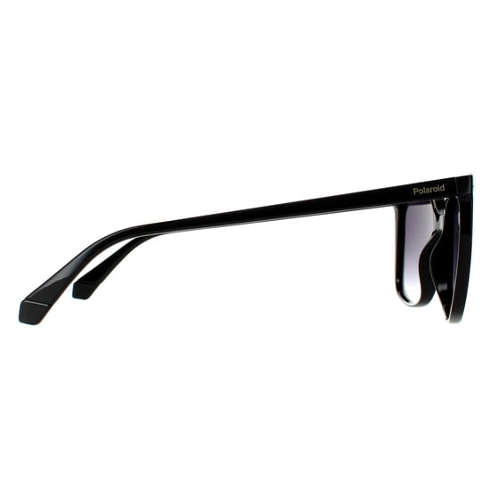 Polaroid Square Womens Black Grey Gradient Polarized Sunglasses 90041091 - Image 4