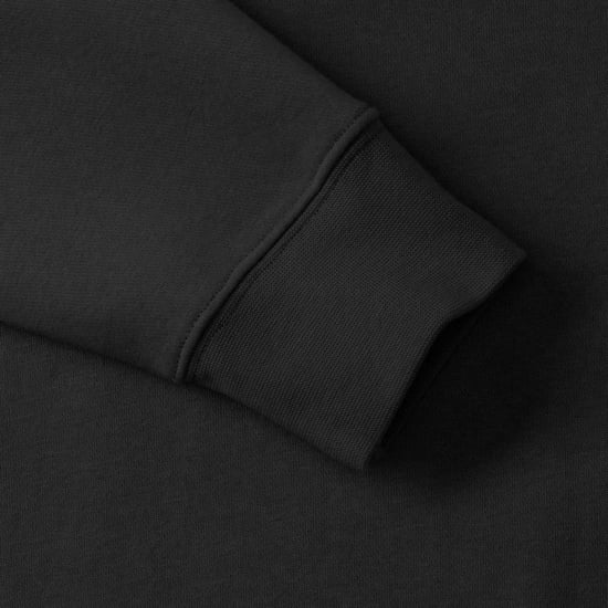 Russell Mens Authentic Sweatshirt (Slimmer Cut) (Black) - Image 5
