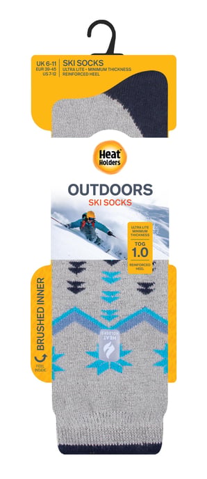 HEAT HOLDERS LITE - Calcetines Térmicos de Esquí Funky Ultra Finos para Mujer - Image 2