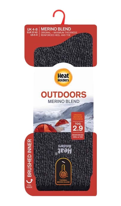 Señoras grueso reforzado 2.9 TOG invierno cálido lana merino calcetines térmicos - Image 2