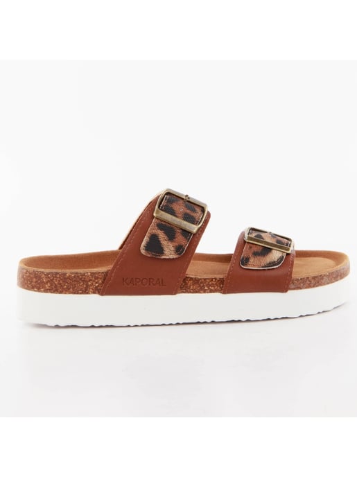 Crocs Kaporal con estampado de leopardo para mujer - Image 3