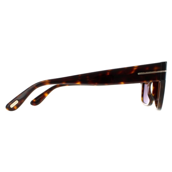 Tom Ford Square Mens Shiny Havana Brown Dunning FT0907