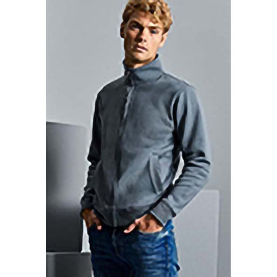 Russell Mens Authentic Full Zip Jacket (Convoy Grey) - Image 3