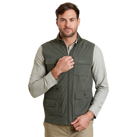 Mountain Warehouse Mens Trek II Gilet (Green) - Image 5