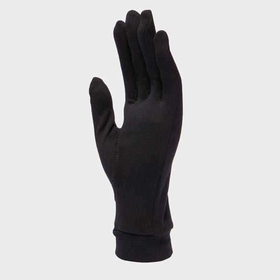 Guantes de Seda Unisex Trekmates, Negros - Image 2