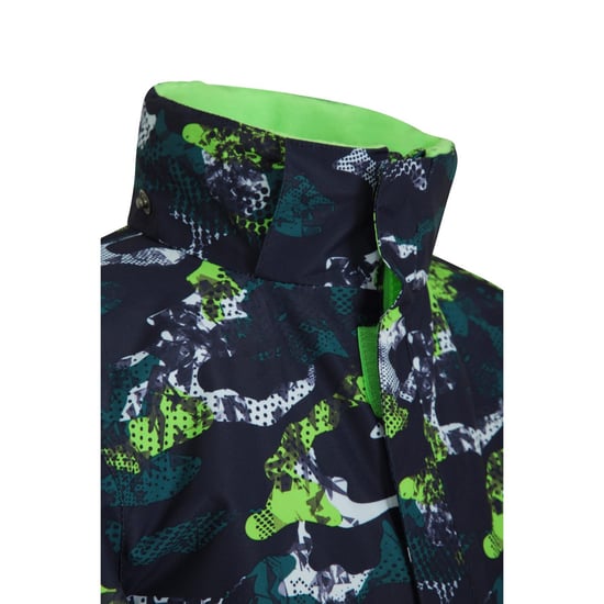 Mountain Warehouse Childrens/Kids Mogal Camouflage Ski Jacket (Green) - Image 5