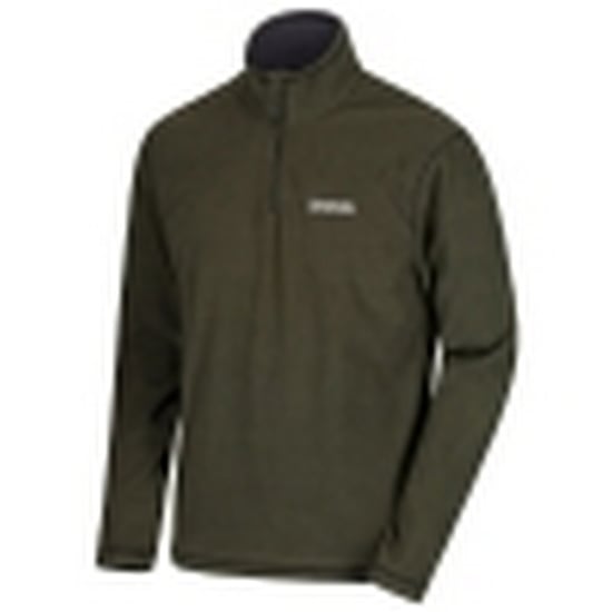 Regatta Great Outdoors Mens Thompson Half Zip Fleece Top (Dark Khaki)