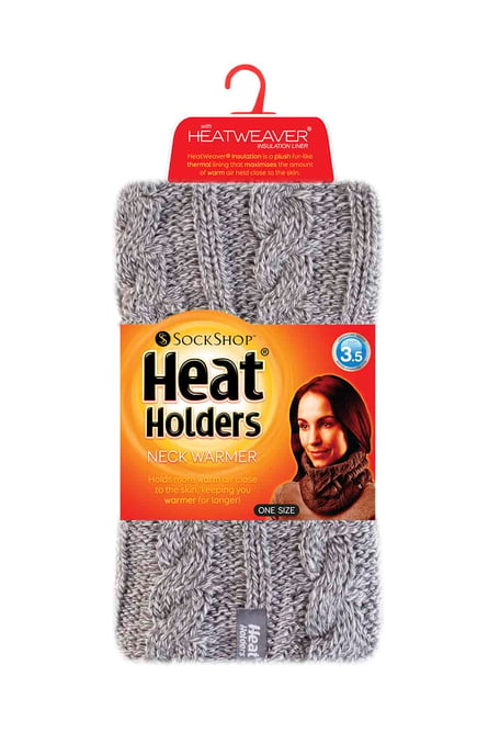 Heat Holders - Jersey de cuello de punto grueso con forro polar para mujer - Image 2