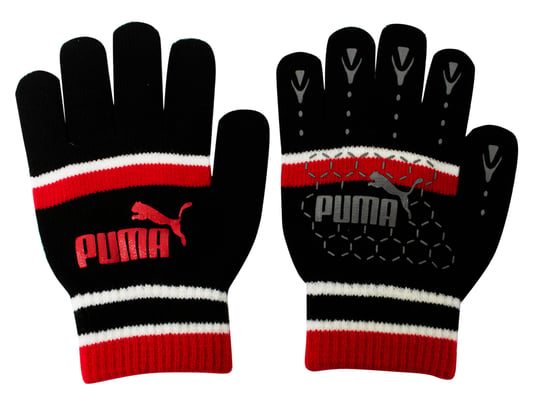 Guantes unisex Puma No 1 Logo Cat Magic Winter negro/rojo - Image 1
