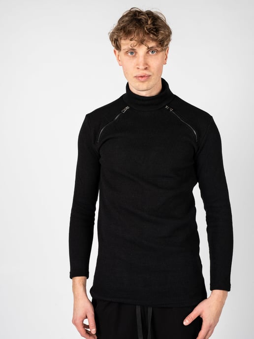 Jersey La Haine Inside Us LM060 Hombre Negro - Image 2